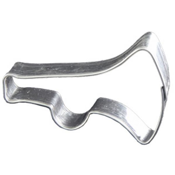 Emporte piece pour la patisserie en forme de trompette 6 cm - lares