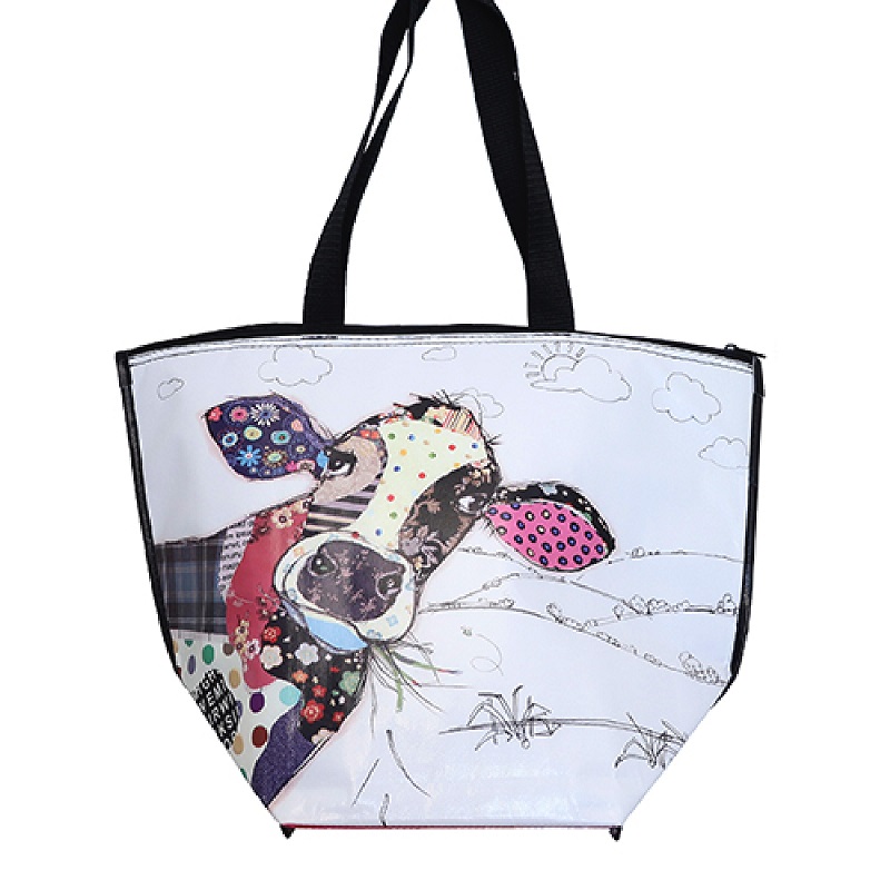Lunch bag isotherme recycle 45cm kook vache - kiub