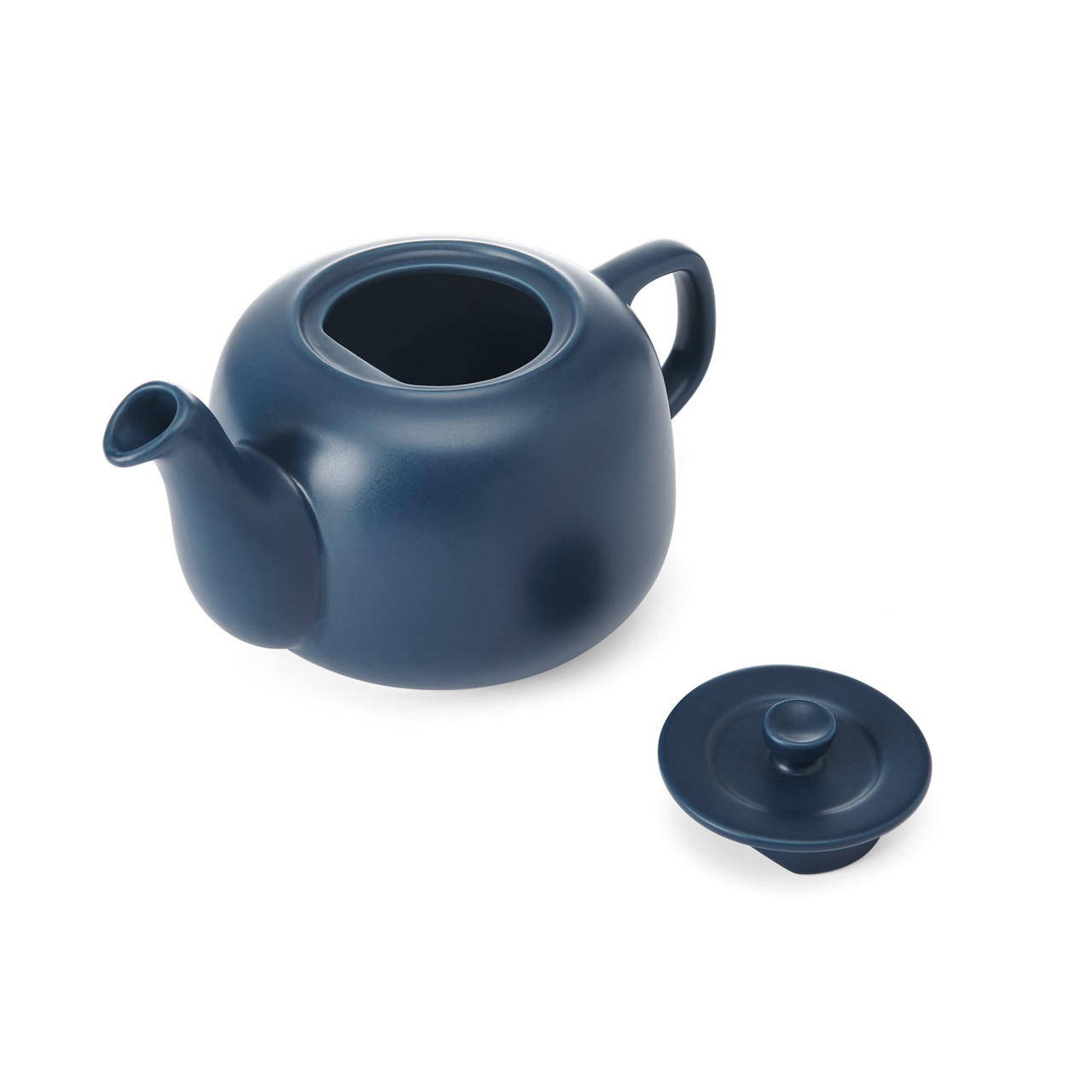 Théière classique la cafetière, bleu marine, 1,2l - kitchencraft