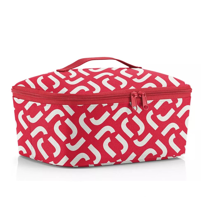 Coolerbag m pocket signature red lunchbag sac isotherme - reisenthel