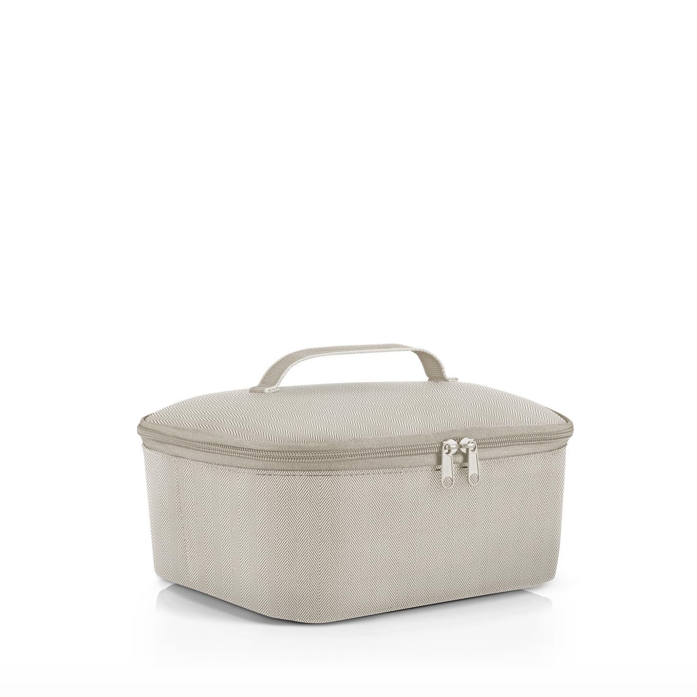 Coolerbag m pocket herringbone sand sac isotherme - reisenthel