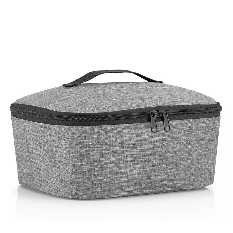 Coolerbag m pocket twist silver lunchbag sac isotherme - reisenthel