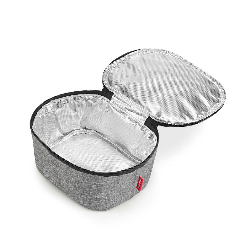 Coolerbag s pocket twist silver lunchbag sac isotherme - reisenthel