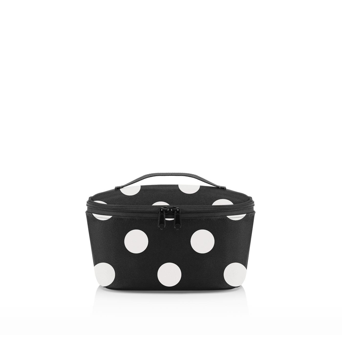 Coolerbag s dots white lunchbag sac isotherme - reisenthel