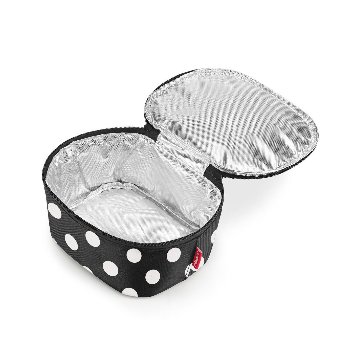 Coolerbag s dots white lunchbag sac isotherme - reisenthel