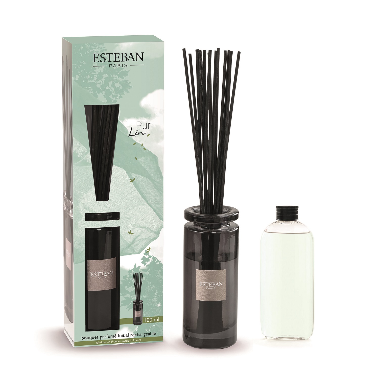 Pur lin, bouquet parfumé initial 100ml - esteban