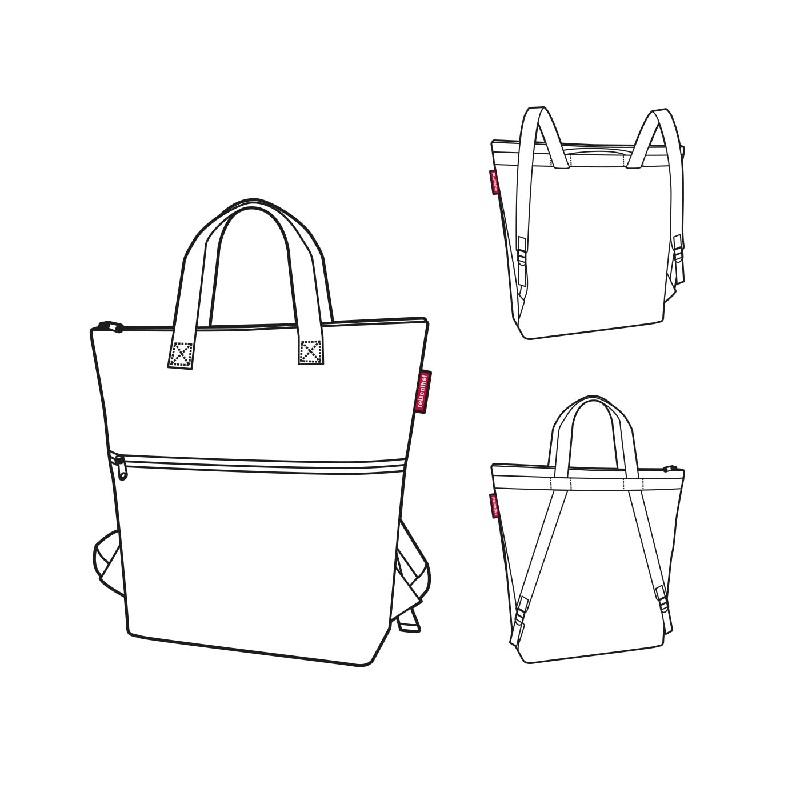 Cooler-backpack signature navy sac a dos isotherme - reisenthel