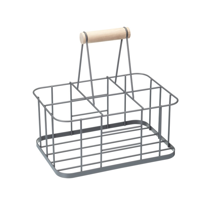 Porte 6 bouteilles en metal living nostalgia - kitchencraft