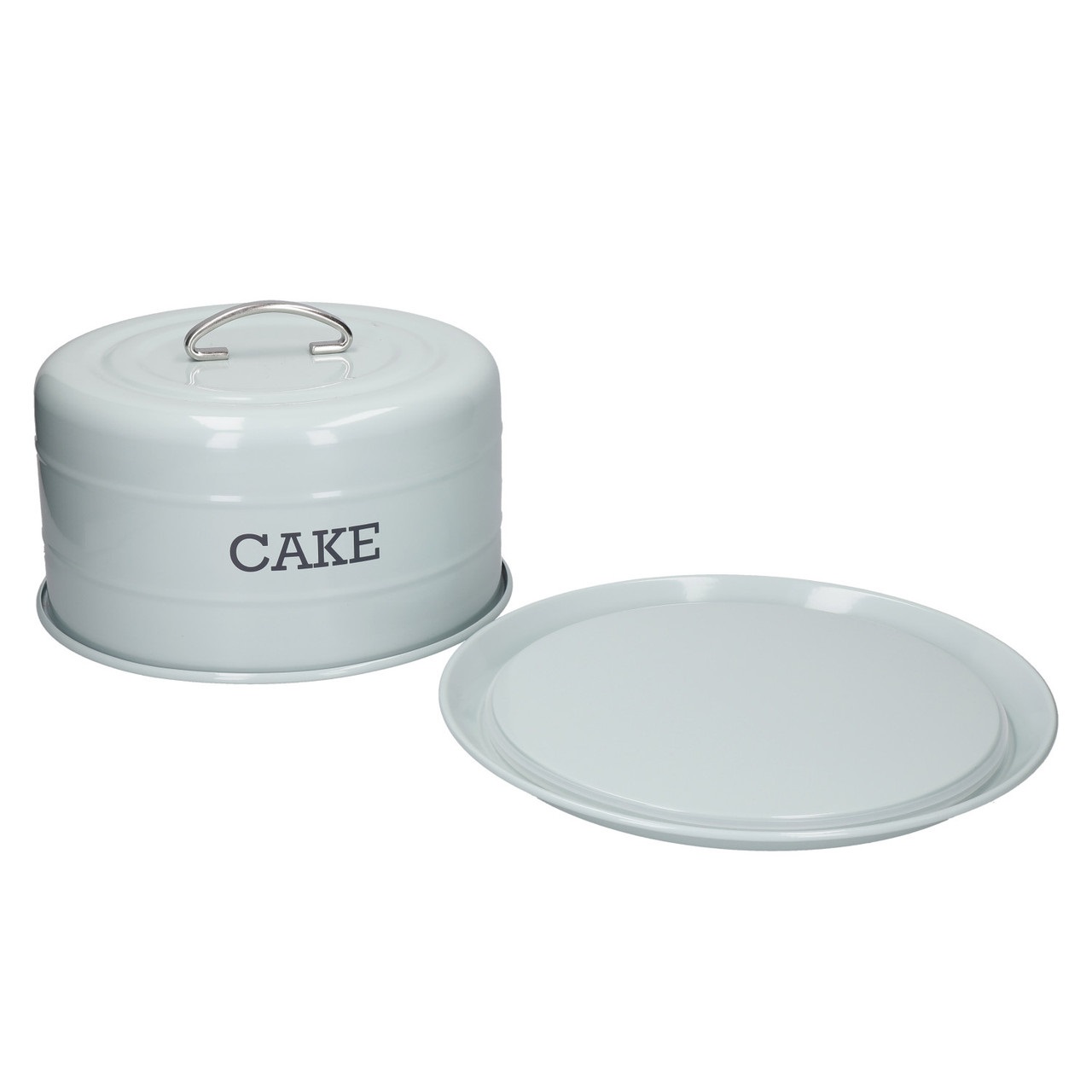 Boîte à gateau hermétique couleur vintage bleu/vert ø 28 cm - kitchencraft