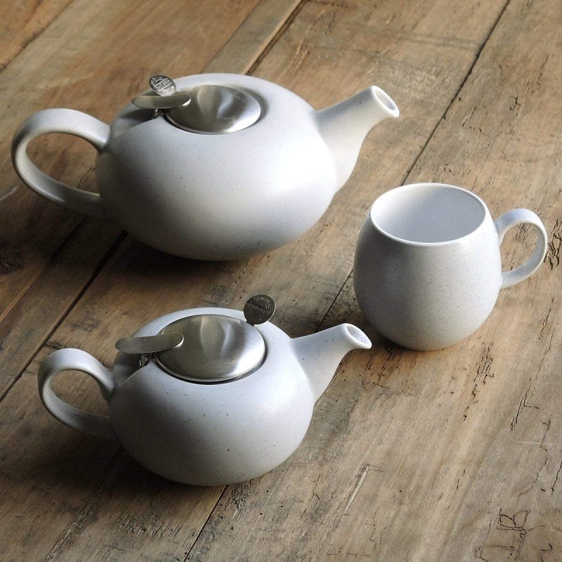 Theiere avec filtre new pebble bleu clair 50cl - london pottery 