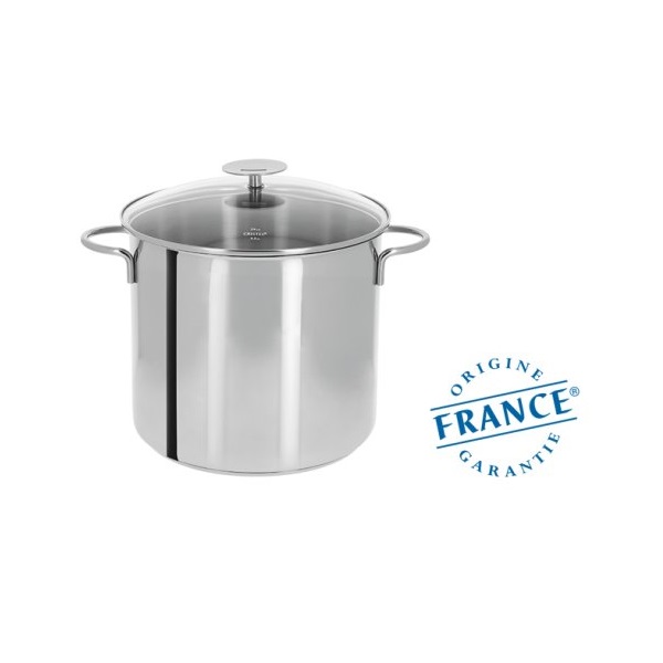 Marmite avec couvercle 22 cm mutine fixe - cristel
