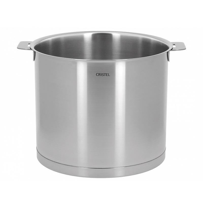 Marmite inox finition strate amovible 24 cm 9,4 litres - cristel