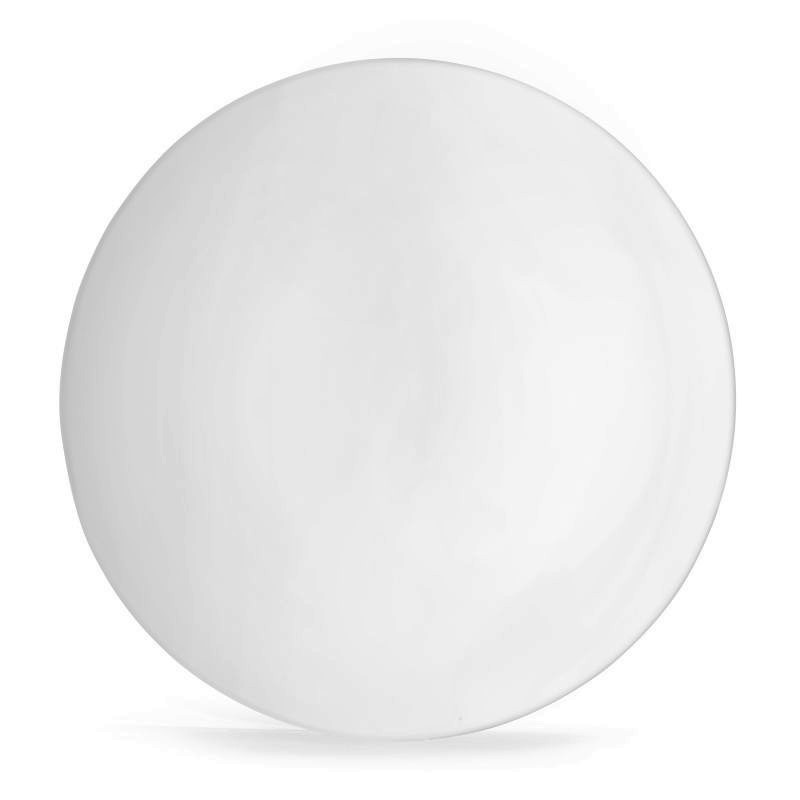 Lot de 3 assiettes de presentation coupe blanc - medard de noblat