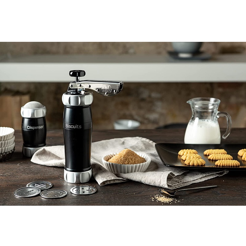 Presse a biscuits design noir 20 filieres- marcato