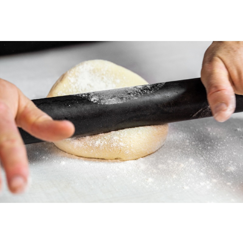 Rouleau a patisserie en marbre 40 cm avec socle - kitchencraft