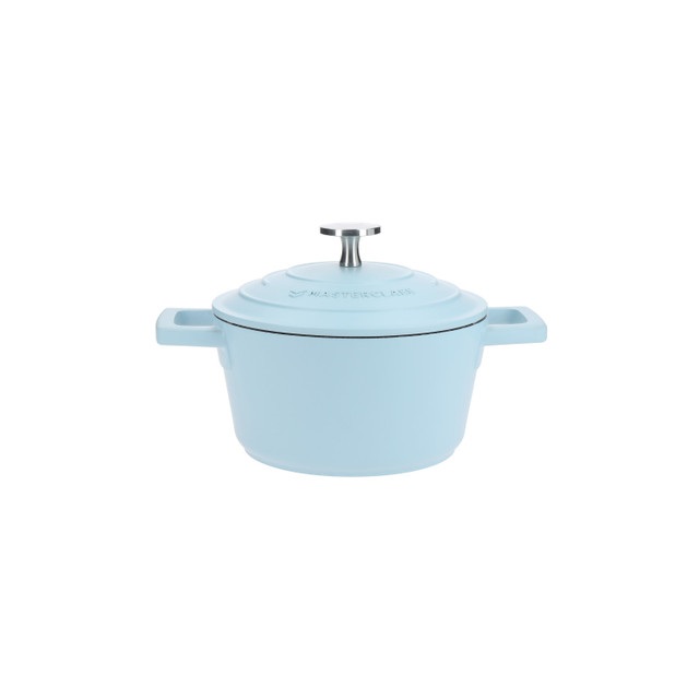 Cocotte légère en fonte d'aluminium ø16cm - 1,4 l sky blue masterclass - kitchencraft