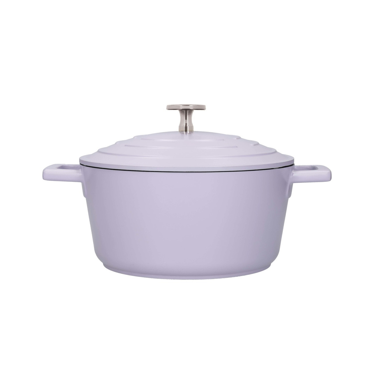 Cocotte légère en fonte d'aluminium ø20 cm - 2,5 l lavande masterclass - kitchencraft