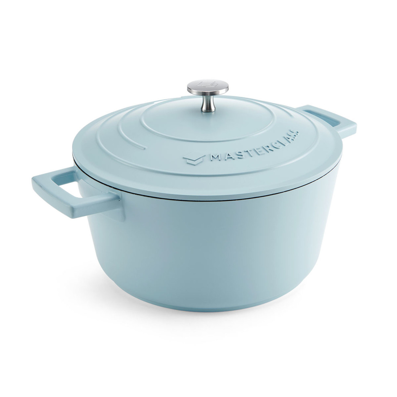 Cocotte légère en fonte d'aluminium ø24 cm - 4 l sky blue masterclass - kitchencraft