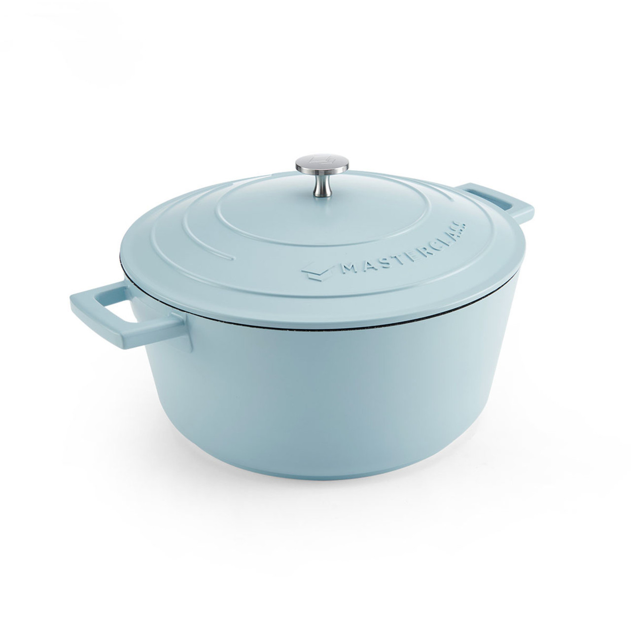 Cocotte légère en fonte d'aluminium ø28 cm - 5 l sky blue masterclass - kitchencraft
