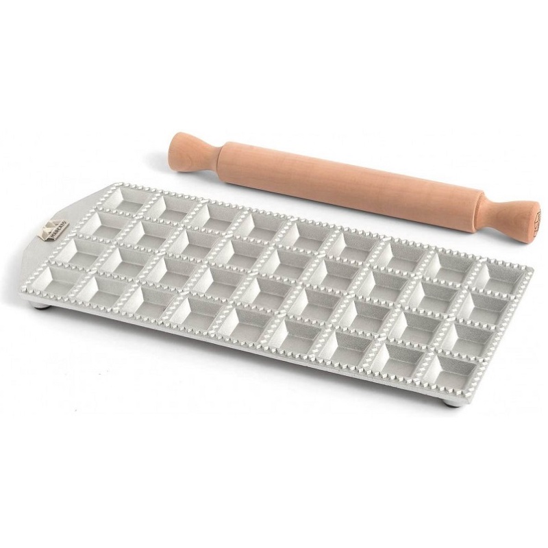 Plaque a raviolis classic 36 carres 35x35mm - marcato
