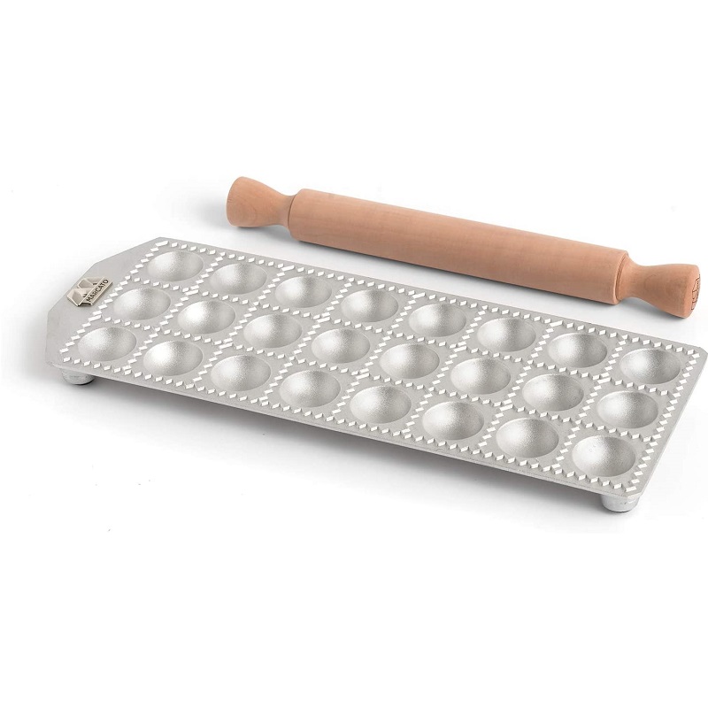 Plaque a raviolis classic 24 ronds 40 x 40 mm - marcato