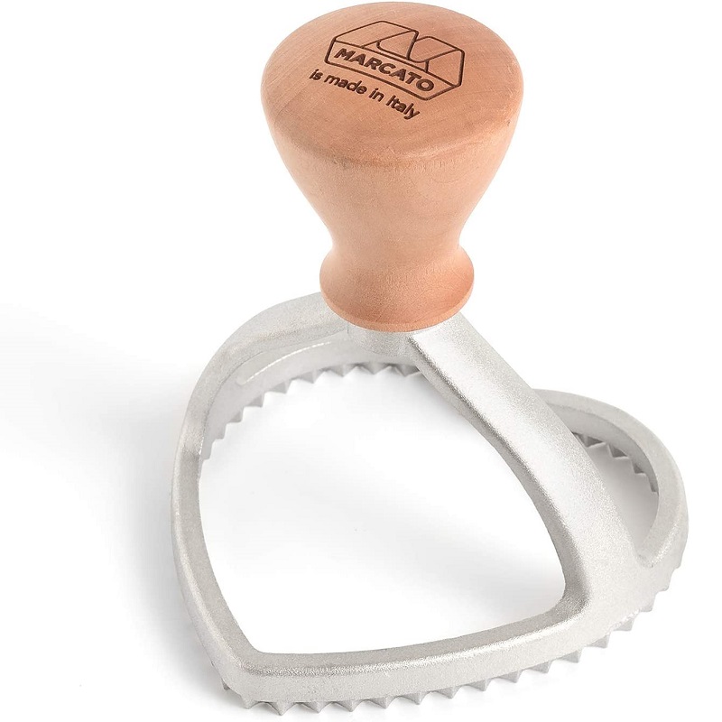 Tampon emporte-piece raviolis ou biscuits classic coeur 8 cm - marcato