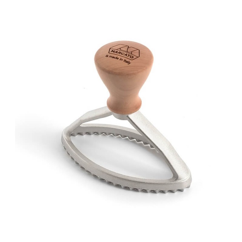 Tampon emporte-piece raviolis ou biscuits classic ovale 10 cm - marcato