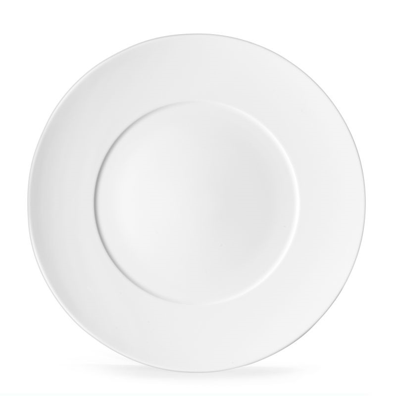 Lot de 6 assiettes plates envie blanc - medard de noblat