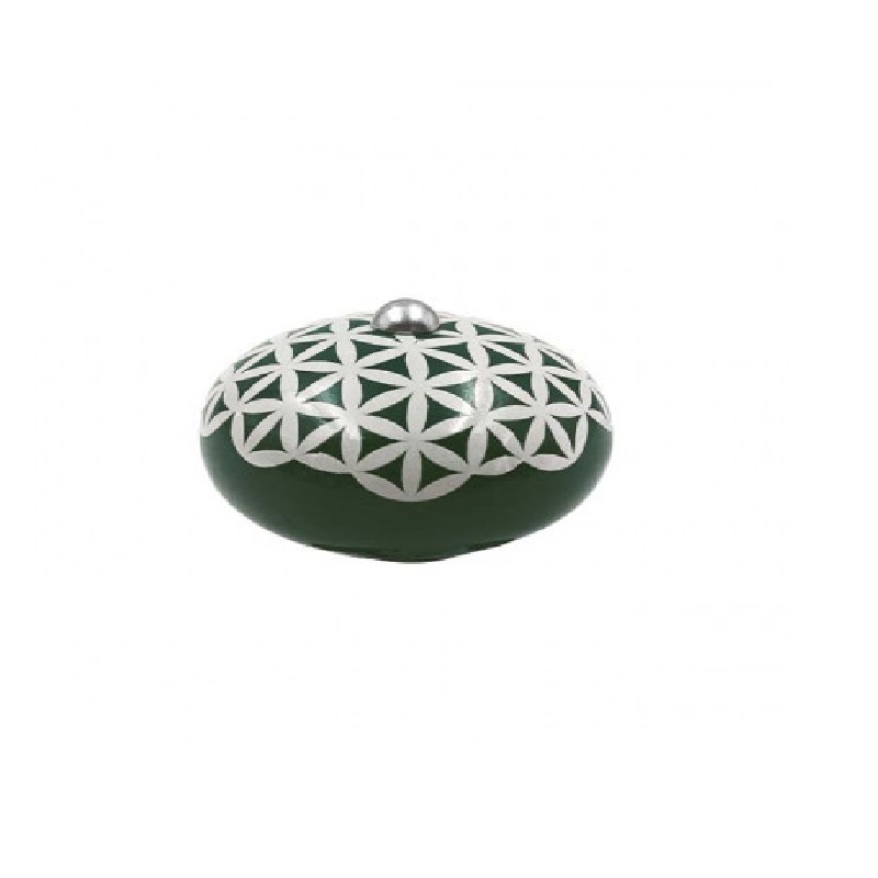 Ma jolie cocotte bouton de couvercle ceramique scandinave vert - cookut