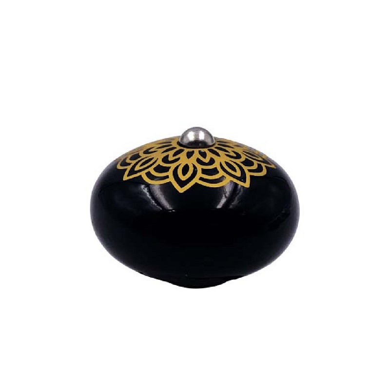 Ma jolie cocotte bouton de couvercle ceramique oriental graphite - cookut