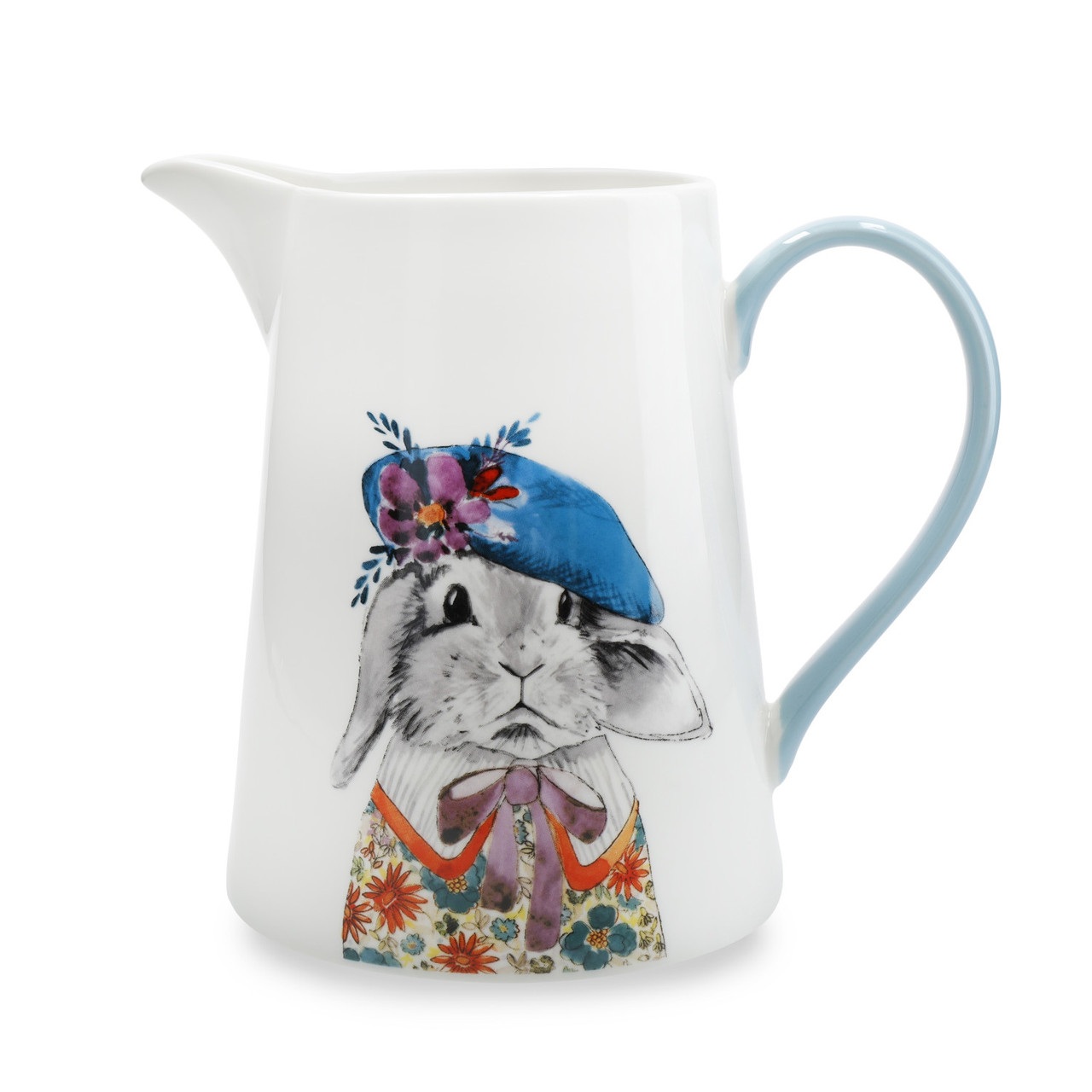 Pichet en porcelaine fine mikasa x tipperleyhill, 1,2 l - kitchencraft