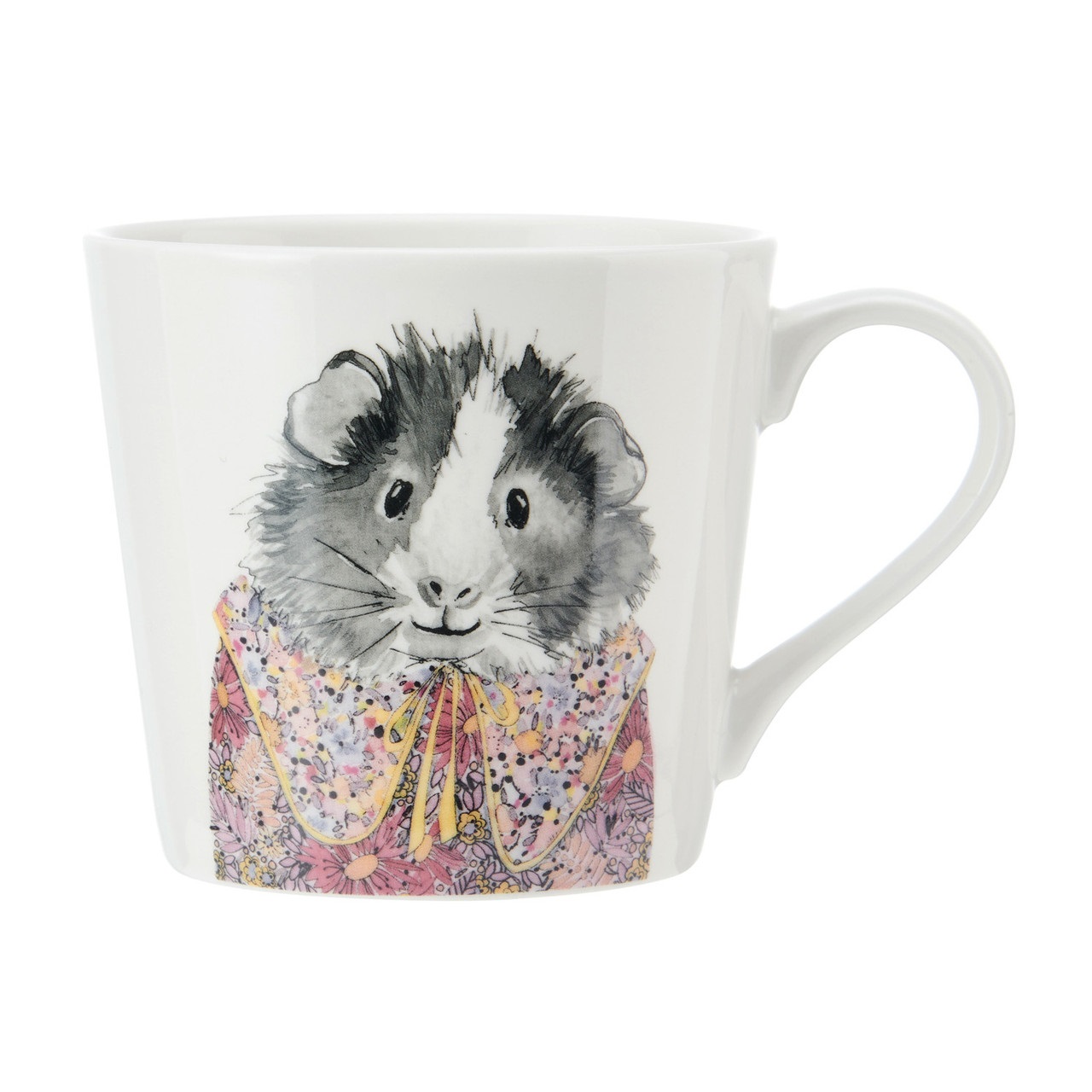 Tipperleyhill tasse en porcelaine à imprimé cochon d'inde 380 ml - mikasa 