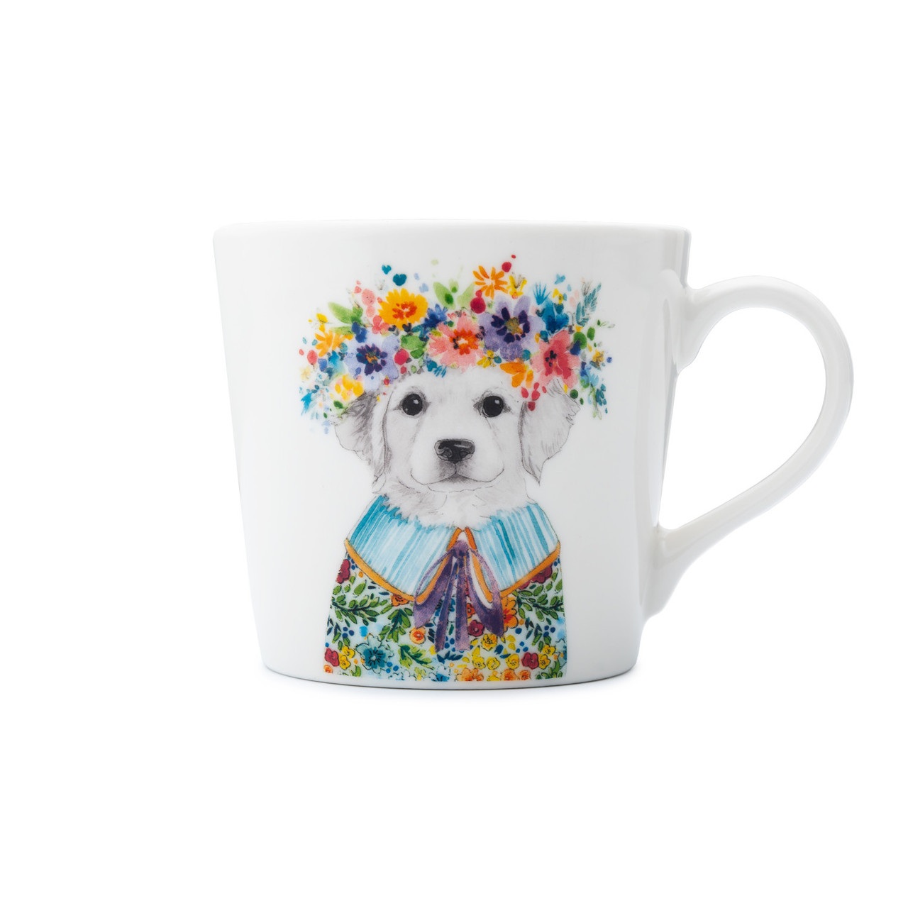 Tipperleyhill tasse en porcelaine à imprimé chiot 380 ml - mikasa 