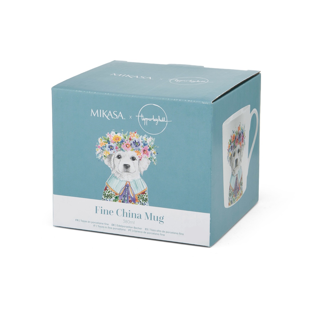 Tipperleyhill tasse en porcelaine à imprimé chiot 380 ml - mikasa 