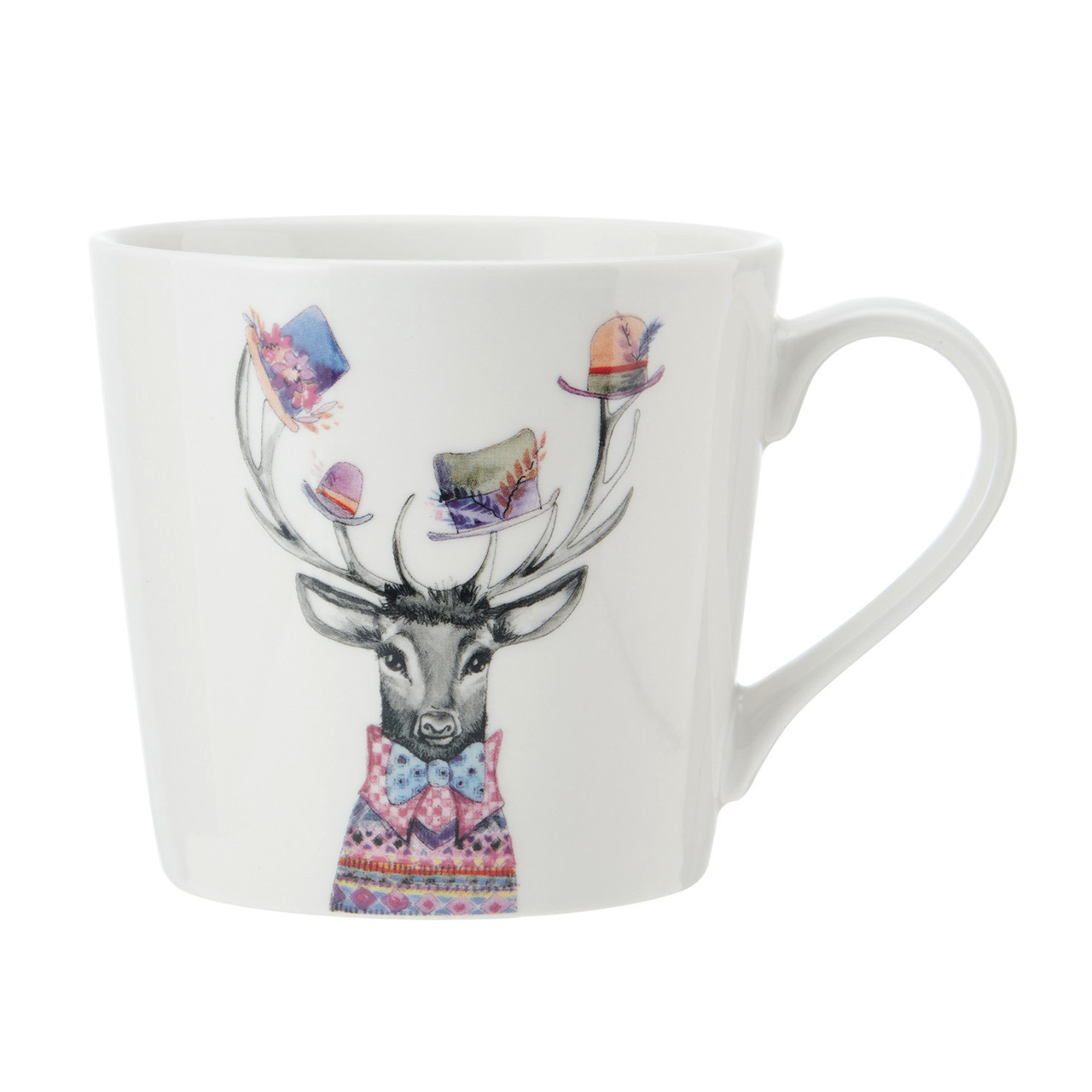 Tipperleyhill tasse en porcelaine à imprimé cerf 380 ml - mikasa 