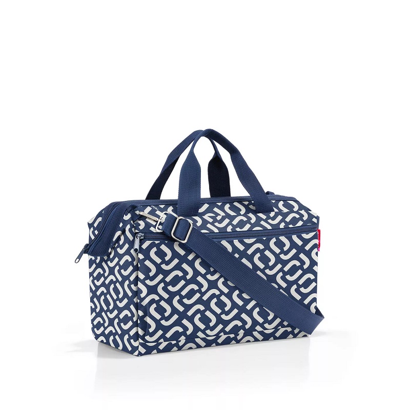 Allrounder s pocket signature navy - reisenthel
