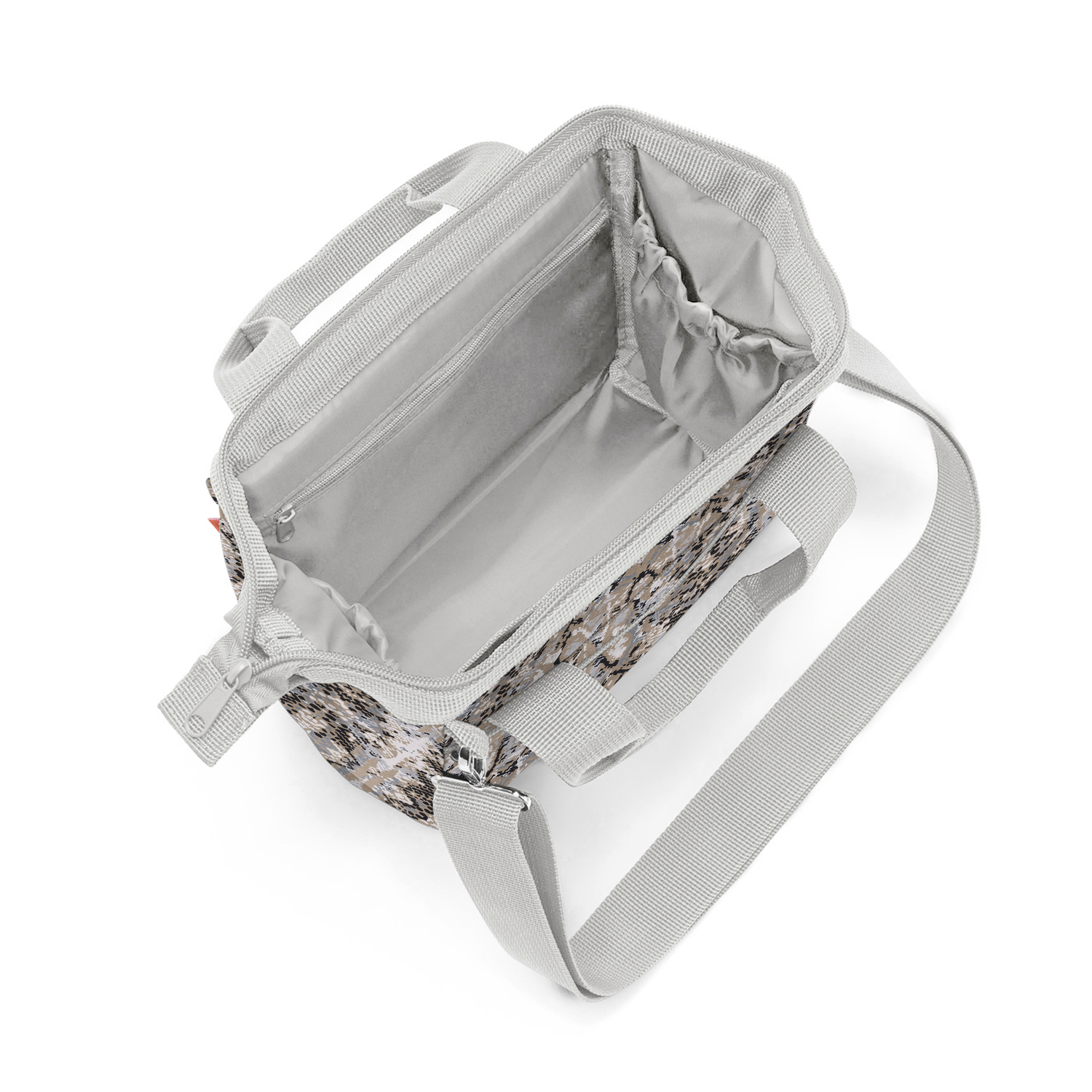 Allrounder cross snake sand, sac bandoulière ou vanity multi-fonctions - reisenthel