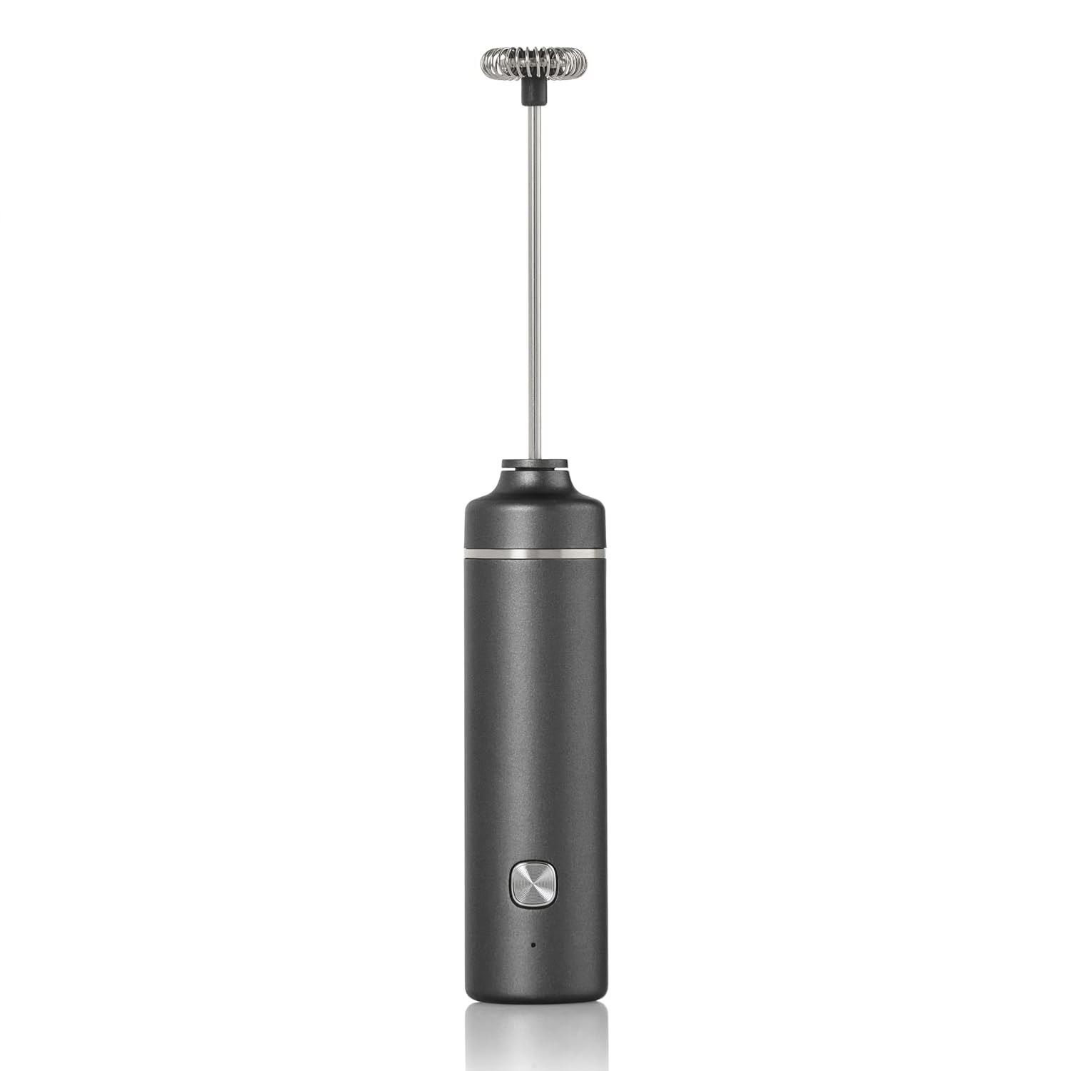 Mousseur à lait électrique noir chargement par cable usb - adhoc