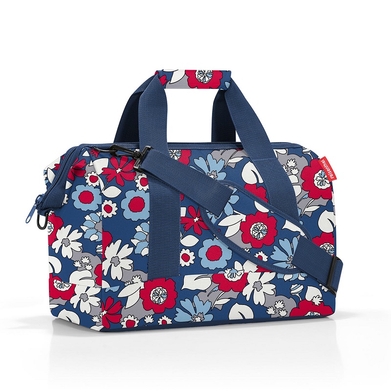 Allrounder m sac de voyage cabine floristic indigo - reisenthel