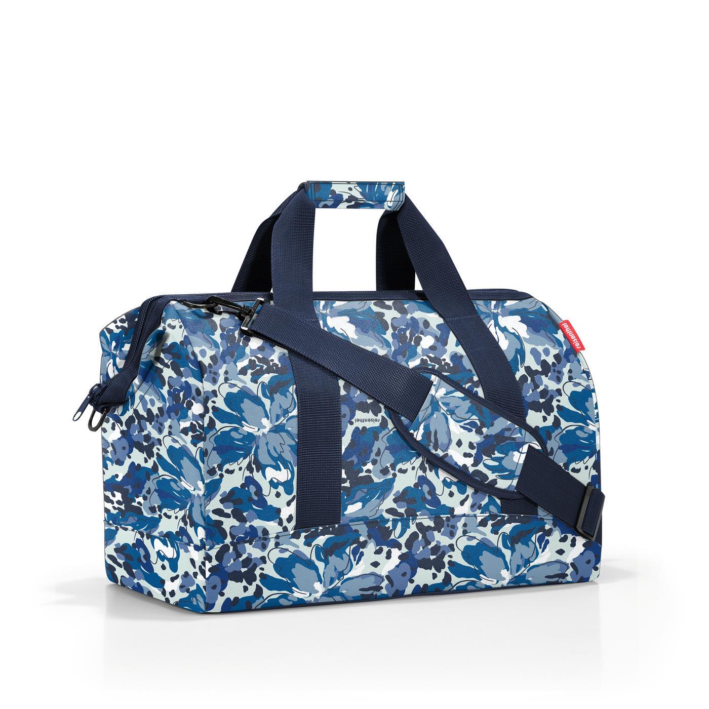 Allrounder l flora blue sac de voyage - reisenthel