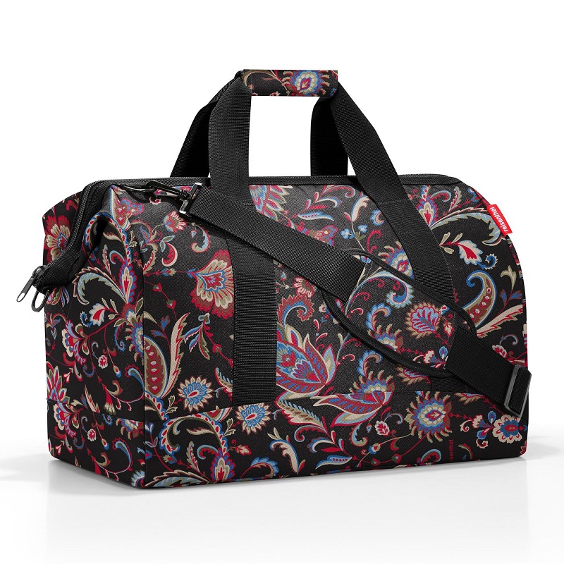Allrounder l paisley black sac de voyage - reisenthel