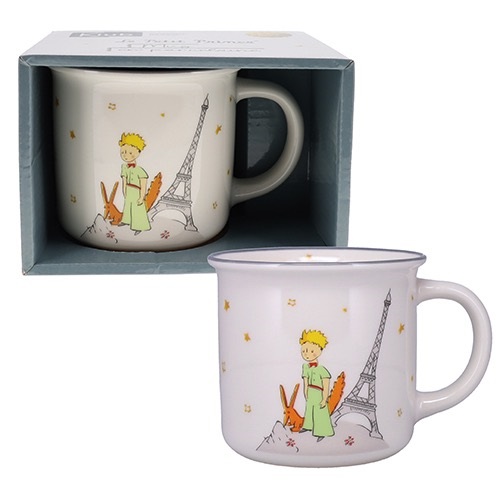 Mug timbale 355 ml + boite ouverte le petit prince a paris renard - kiub