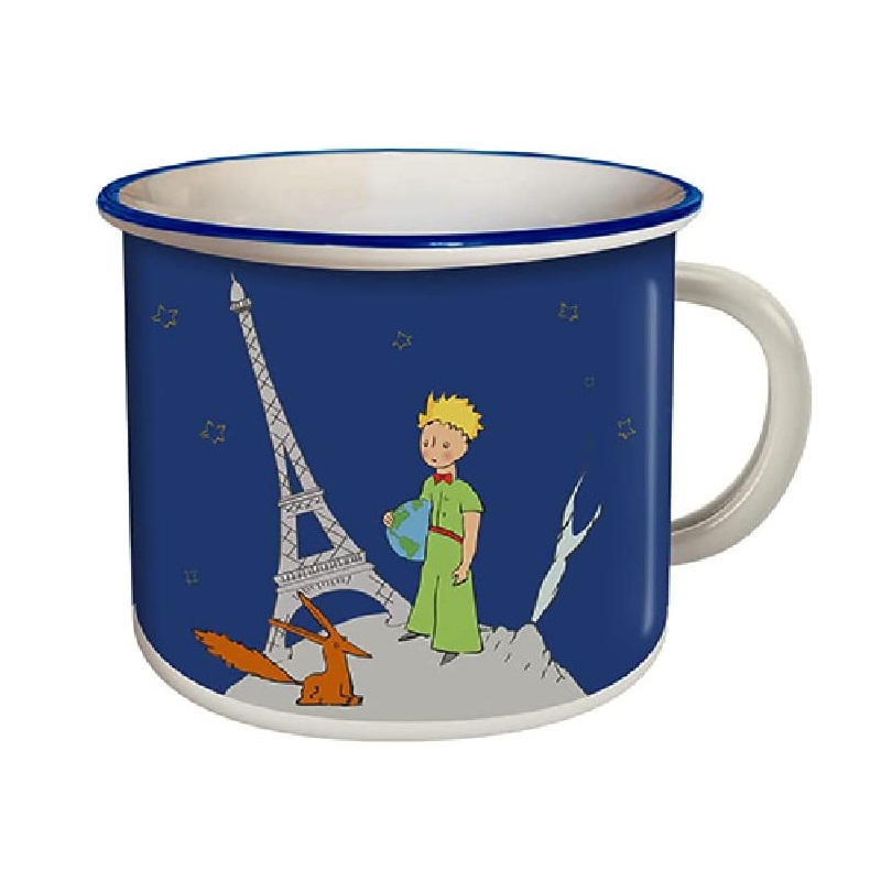 Mug timbale 355 ml + boite ouverte le petit prince a paris planete - kiub