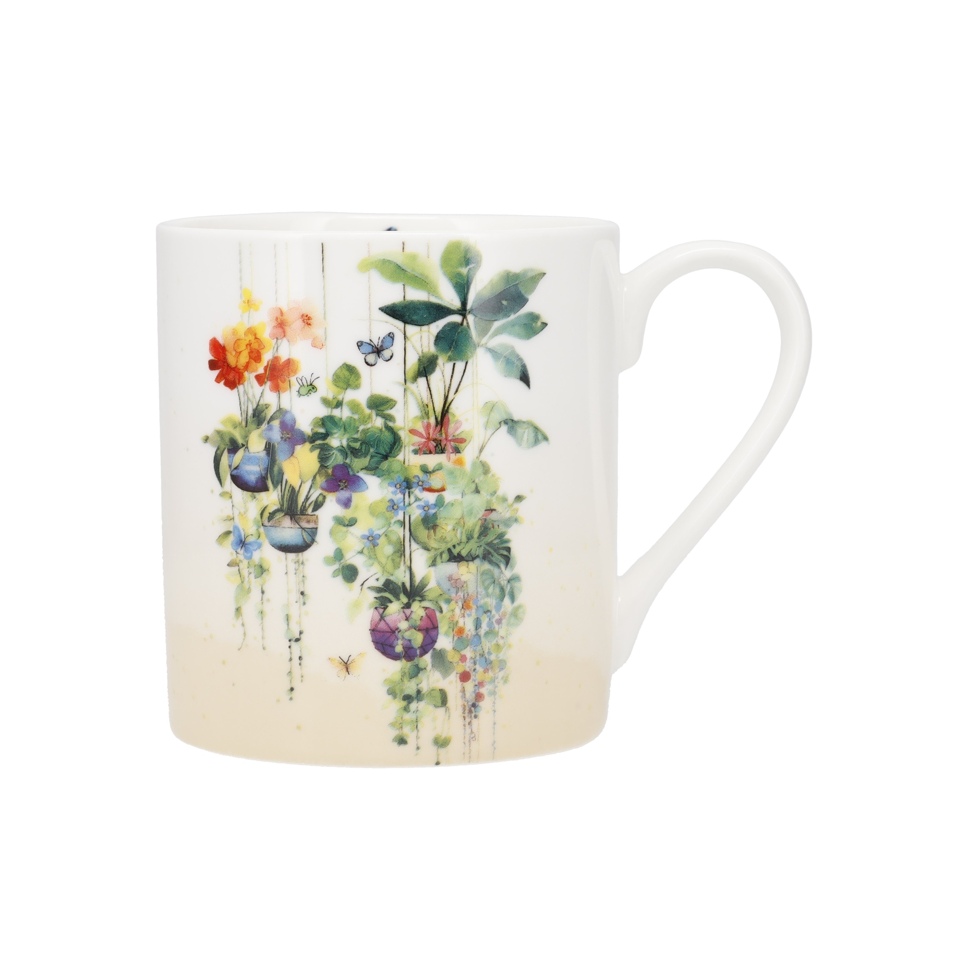 Mug droit en boite cadeau portofolio plantes suspensdue 280 ml - kiub