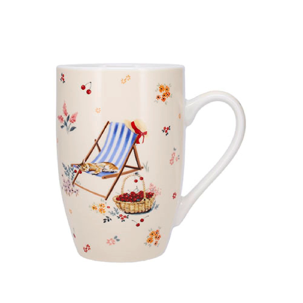 Mug arrondi xl 490ml boite ouverte, bohême - kiub