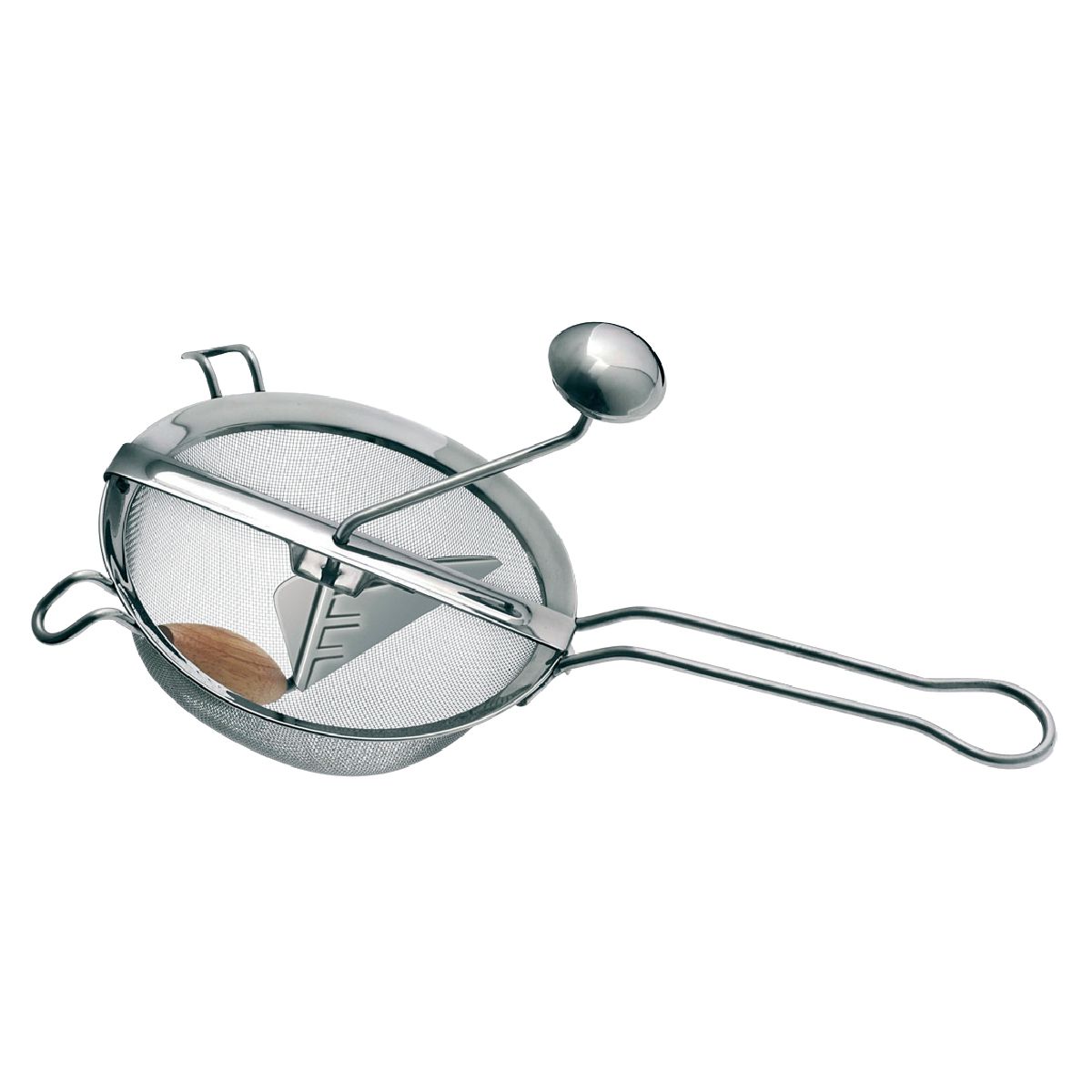 Passoire a groseilles moulin a coulis 18 cm inox - le tellier 