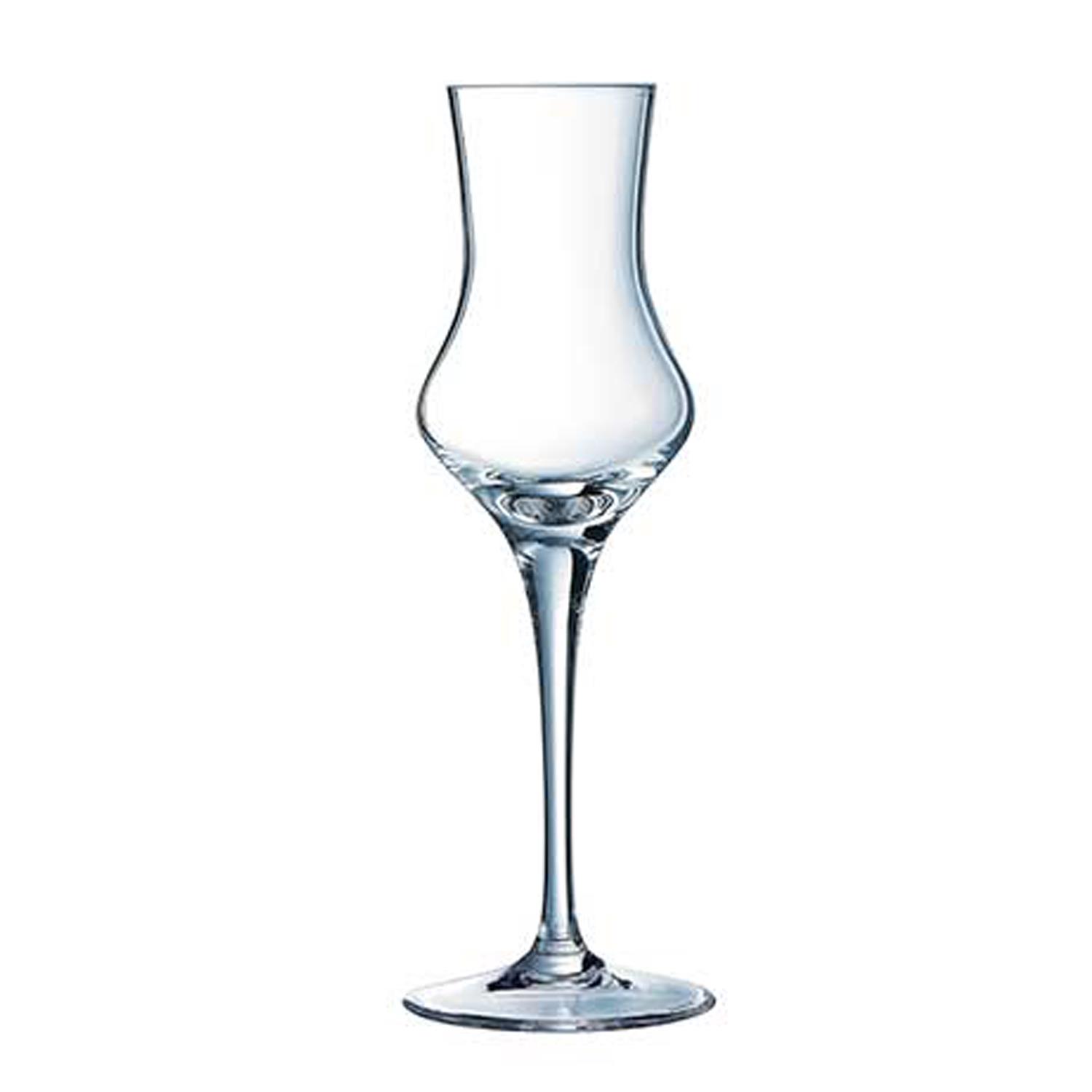 Spirits - boite de 6 verres à pied liqueur grappa 10 cl - chef et sommelier 