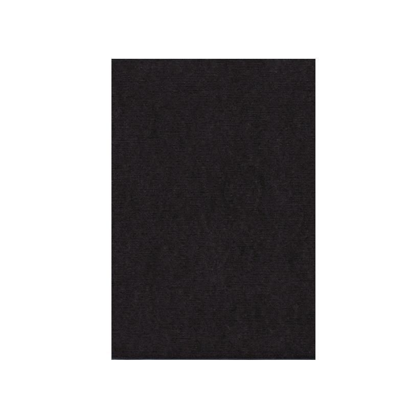 Nappe en papier intisse uni noir 1,60 m x 2,4 m - francoise paviot
