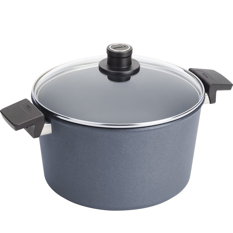 Faitout anti-adhésif ø24cm h13,5cm diamond lite induction - woll