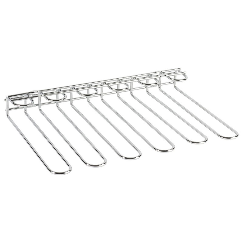 Rack a verres mixte chrome fixation murale ou suspendue - gobel